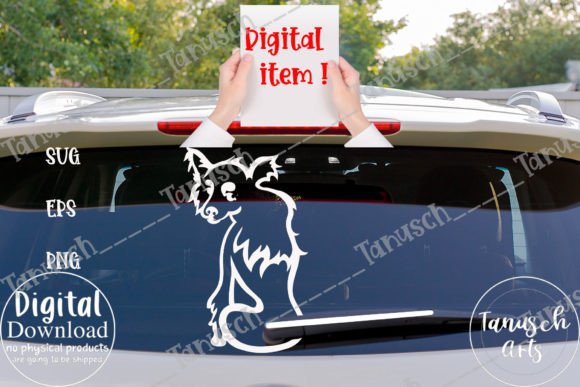 Download Chinese Crested Wagging Tail Car SVG - Car svg Collection